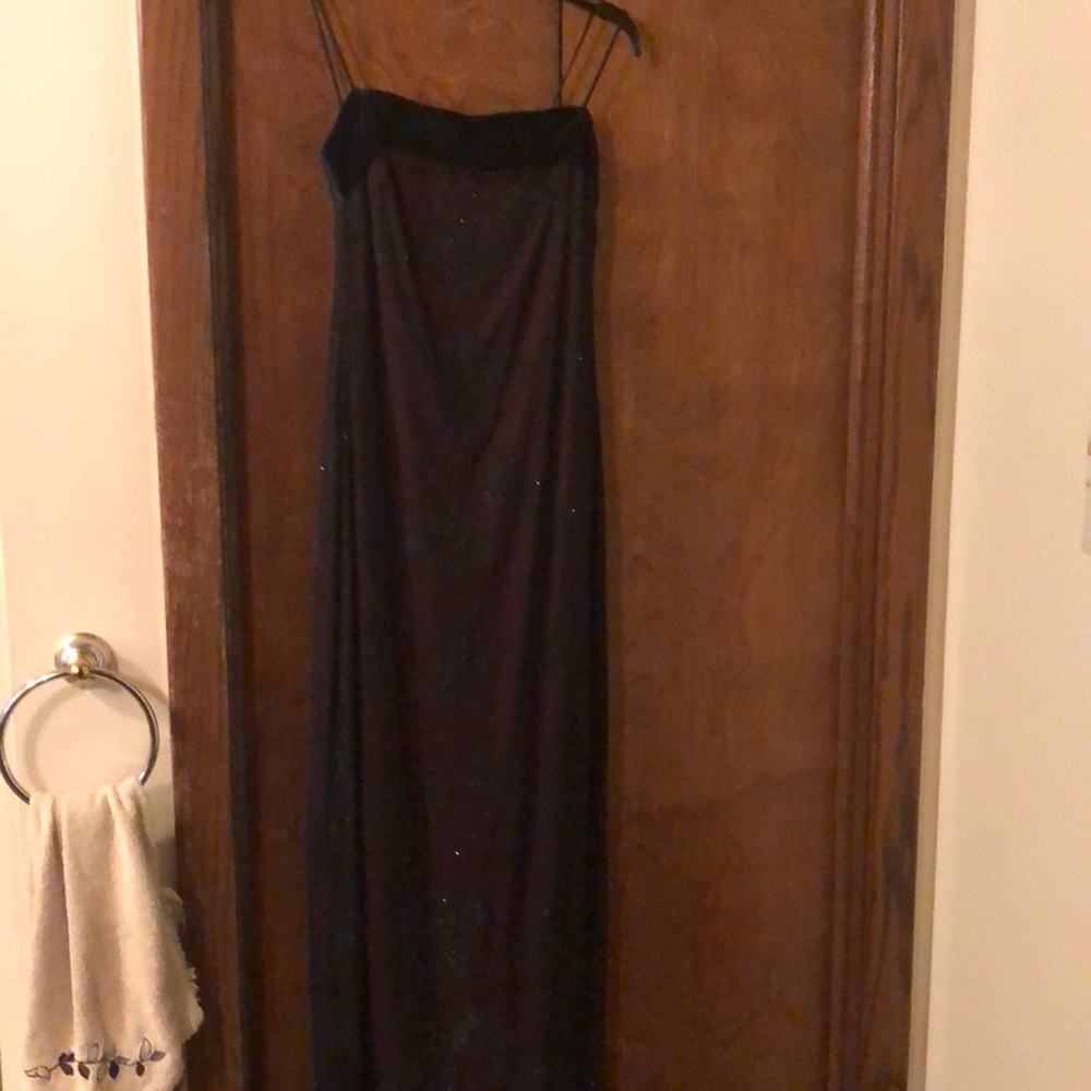 Black and Red Dress